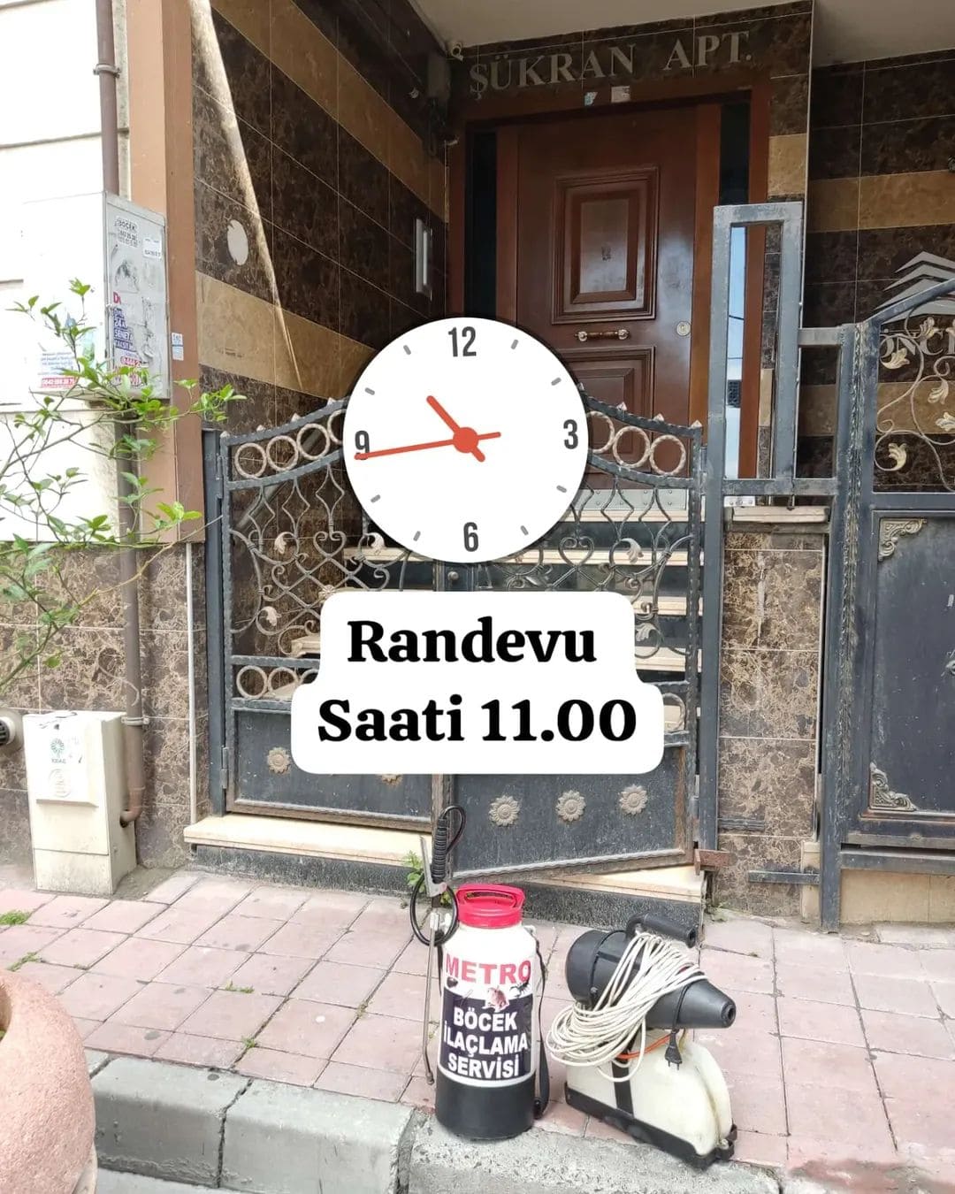 Metro Böcek İlaçlama Randevu Uygulaması 24